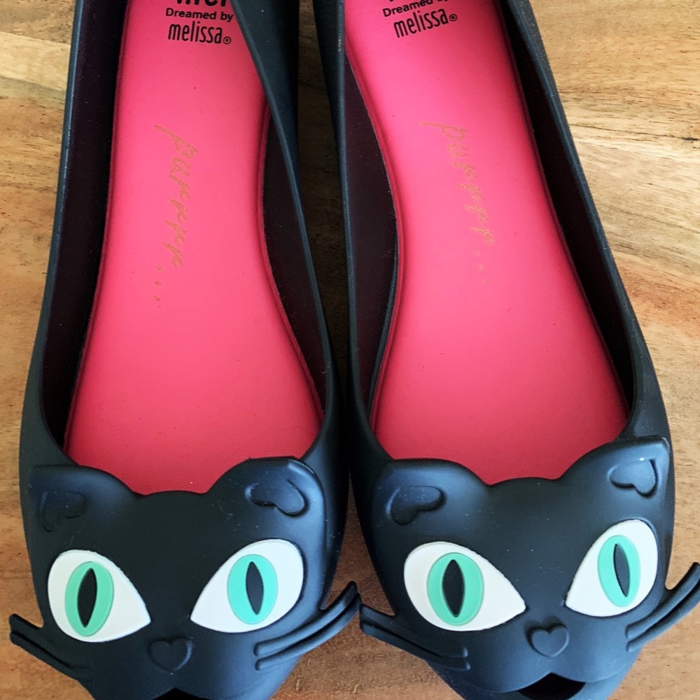 Brand New Melissa Cat Shoes Girls 4, Womens 5.5